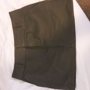 Old navy mini olive khaki skirt